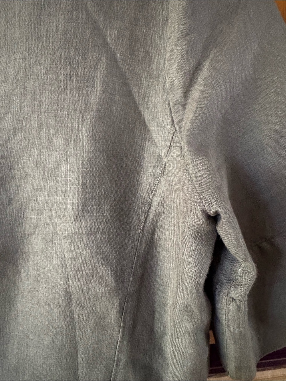 Aspesi Quiet Luxury 100% Linen Full MIDI Dress M - Picture 8 of 10